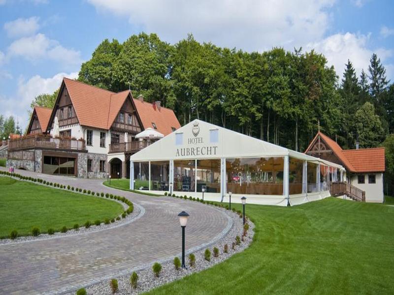 Hotel Aubrecht Country Spa Resort Przechlewo Buitenkant foto